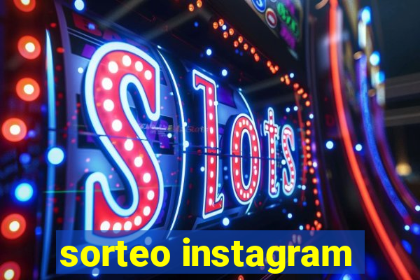 sorteo instagram